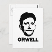 Carte Postale George Orwell (Devant / Derrière)