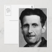 Carte Postale george orwell (Devant / Derrière)