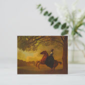 Carte Postale George Stubbs - Laetitia, Lady Lade (Debout devant)