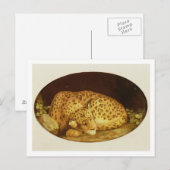 Carte Postale George Stubbs | Léopard dormant, 1777 (émail sur (Devant / Derrière)