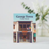 Carte Postale George Town Malaisie (Debout devant)