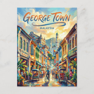 Carte Postale George Town Malaisie