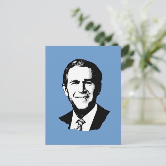 Carte Postale George W Bush (Debout devant)