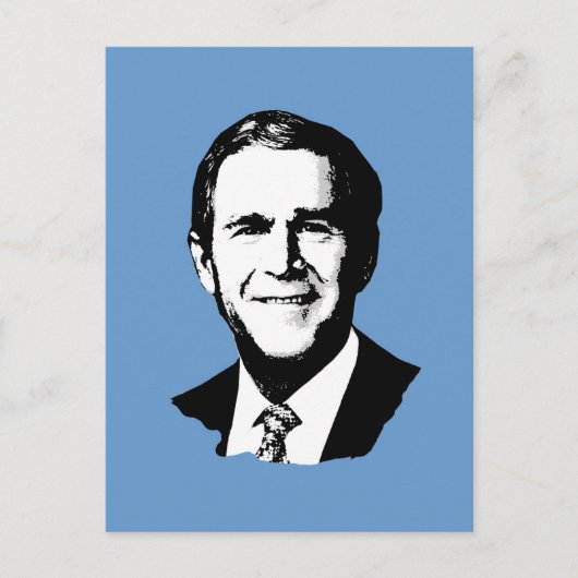 Carte Postale George W Bush (Devant)