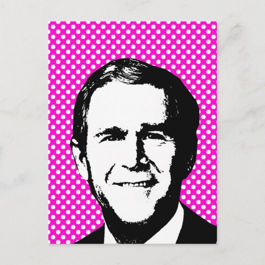 Carte Postale George W Bush (Devant)
