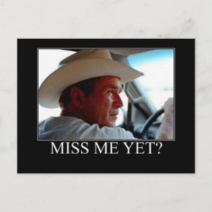 Carte Postale George W. Bush