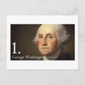 Carte Postale George Washington (Devant)