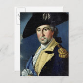 Carte Postale George Washington (Devant / Derrière)