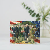 Carte Postale George Washington (Debout devant)