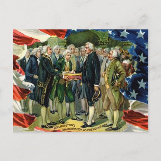 Carte Postale George Washington (Devant)
