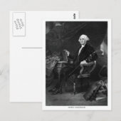 Carte Postale George Washington (Devant / Derrière)
