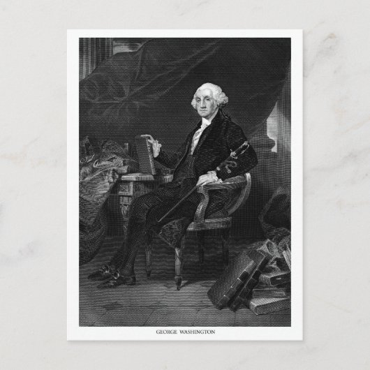 Carte Postale George Washington (Devant)