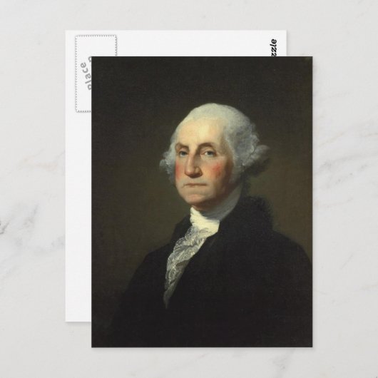 Carte Postale George Washington (Devant / Derrière)