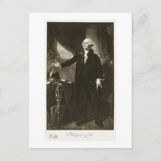 Carte Postale George Washington (Devant)
