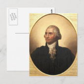 Carte Postale George Washington (Devant / Derrière)