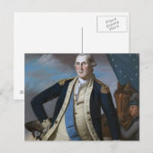 Carte Postale George Washington (Devant / Derrière)