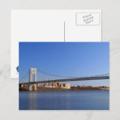 Carte postale George Washington Bridge (Devant / Derrière)