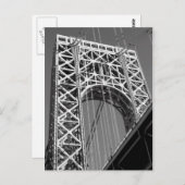 Carte postale George Washington Bridge (Devant / Derrière)