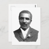 Carte Postale George Washington Carver (Devant / Derrière)
