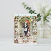 Carte Postale George Washington comme un franc-maçon (Debout devant)