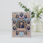 Carte Postale George Washington et les maçons de la révolution (Debout devant)