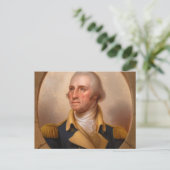 Carte Postale George Washington, la probabilité nationale standa (Debout devant)