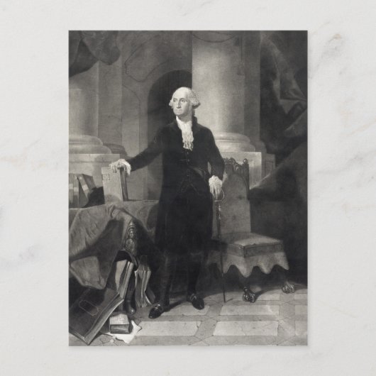 Carte postale George Washington Portrait (Devant)