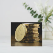 Carte Postale George Washington Présidentielle $1 Pièce (Debout devant)