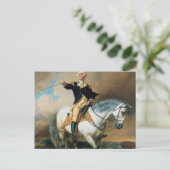 Carte Postale George Washington Taking (Debout devant)