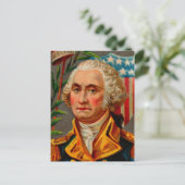 Carte Postale George Washington Vintage (Debout devant)