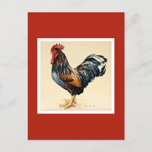 Carte Postale George's Cockerel 2007 (Devant)