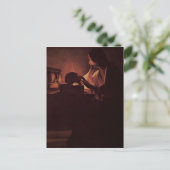 Carte Postale Georges de La Tour Art (Debout devant)