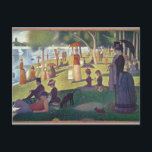 Carte Postale Georges Pierre Seurat | Dimanche après-midi sur l'<br><div class="desc">Dimanche après-midi sur l'île de La Grande Jatte,  1884-86 | par Georges Pierre Seurat | Art Location : The Art Institute of Chicago,  IL,  USA | Artiste français | Numéro de collection d'images : BAL693</div>