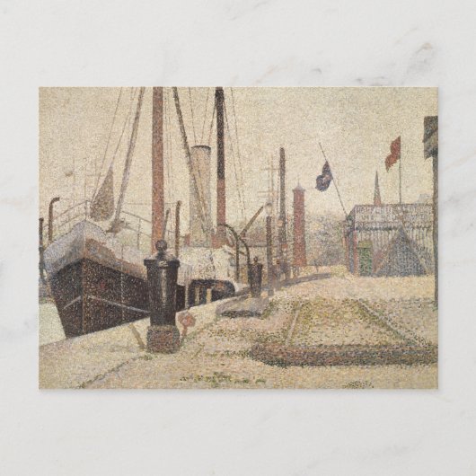 Carte Postale Georges Pierre Seurat | La Maria at Honfleur, 1886 (Devant)
