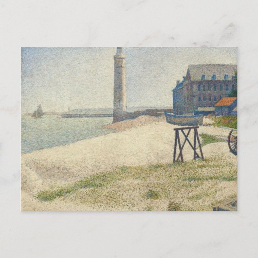 Carte Postale Georges Pierre Seurat | le phare chez Honfleur (Devant)