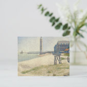 Carte Postale Georges Pierre Seurat | le phare chez Honfleur (Debout devant)