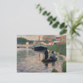 Carte Postale Georges Pierre Seurat | Vue sur la Seine (Debout devant)