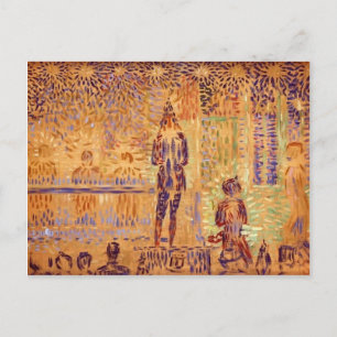 Carte Postale Georges Seurat - 'Invitation au Sideshow'