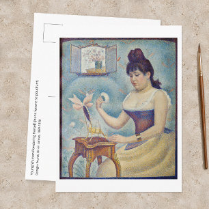 Carte Postale Georges Seurat - Jeune femme se poudrant