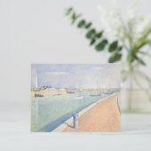 Carte Postale Georges Seurat - Le Chenal de Gravelines (Debout devant)