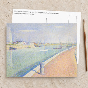Carte Postale Georges Seurat - Le Chenal de Gravelines