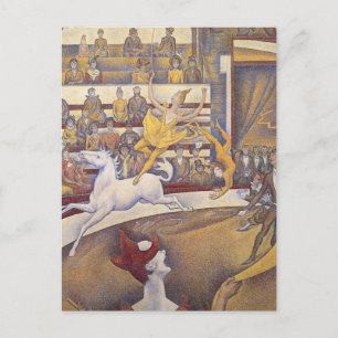 Carte Postale Georges Seurat - Le Cirque