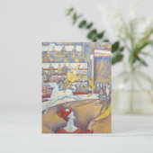 Carte Postale Georges Seurat - Le Cirque (Debout devant)