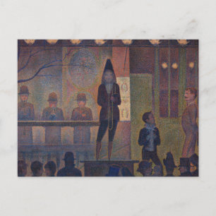Carte Postale Georges Seurat - Parade de cirque