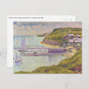 Carte Postale Georges Seurat - Port-en-Bessin à High Tide