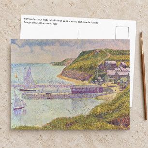 Carte Postale Georges Seurat - Port-en-Bessin à marée haute