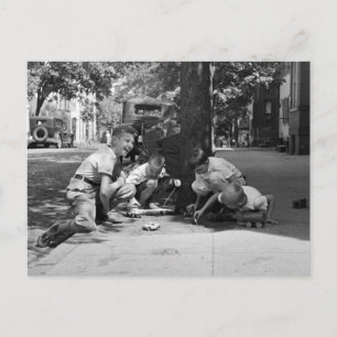 Carte Postale Georgetown Boys, années 1930