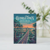 Carte Postale Georgetown États-Unis (Debout devant)