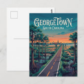 Carte Postale Georgetown États-Unis (Devant / Derrière)