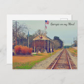 Carte postale Georgia (Devant / Derrière)